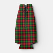 緑と赤の格子縞 ボトルクーラー (裏面)