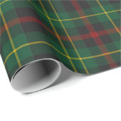 緑と赤の格子縞 ラッピングペーパー (ロールコーナー)
