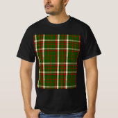 緑と赤の模様のTシャツデザイン Tシャツ (正面)