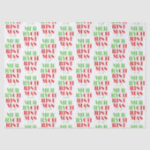 緑と赤の聖降誕祭 薄葉紙 (正面)