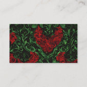 緑と赤 名刺 (裏面)