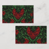 緑と赤 名刺 (正面/裏面)