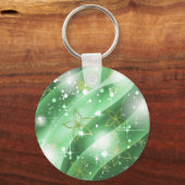 緑と輝き キーホルダー (正面)