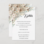 緑と金ゴールドのエンクロージャカード詳細 エンクロージャーカード (正面/裏面)