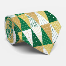 緑と金ゴールドのクリスマスツリー