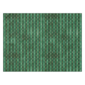 緑と金ゴールドのクリスマス テーブルクロス (正面(横))