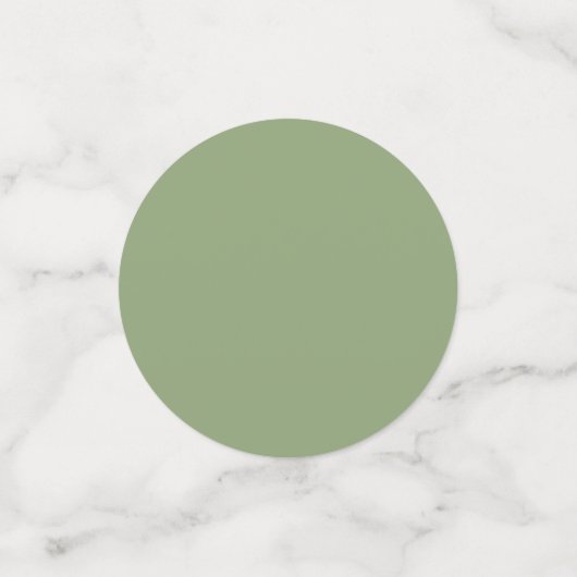 緑と金ゴールドのバルーン | Oh男の赤ちゃんベビーシャワー コンフェッティ (スモール正面)