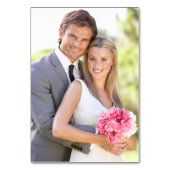 緑と金ゴールドの結婚葉、のテーブル番号 テーブルナンバー (裏面)