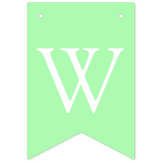 緑と金ゴールドの赤ちゃんシャワーようこそ世界のフットプリント バンティングフラッグ (第2の旗)