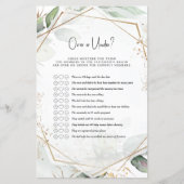 緑と金ゴールドの赤ちゃんシャワーゲームの前後？ (正面)