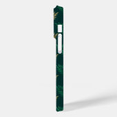 緑と金ゴールドグリッターオン熱帯離れ Case-Mate iPhoneケース (裏面 / 左)