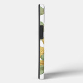 緑と金ゴールド葉。パターン Case-Mate iPhoneケース (裏面 / 右)