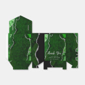 緑と銀の瑪瑙Sweet sixteenありがとう フェイバーボックス (折り畳みなし)