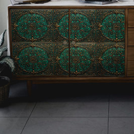 緑と錆びた古いウィンドウの切り離し 薄葉紙