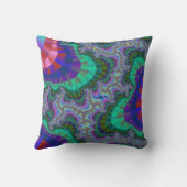 緑と青のギア クッション (裏面)