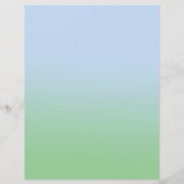 緑と青のグラデーション紙 (裏面)