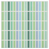 緑と青のストライプ ファブリック (見本)