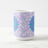 緑と青のミックスマグカップ コーヒーマグカップ (中央)