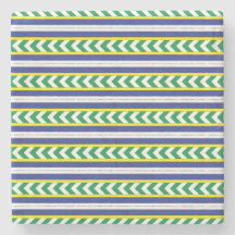 緑と青のラトビアラトガール民族フォーク芸術