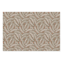 緑と青の手描きクリスマスパインの木の葉