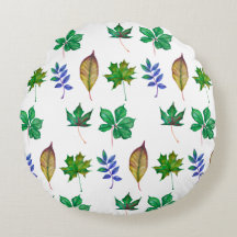 緑と青の水色の葉