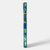 緑と青の熱帯の葉 Case-Mate iPhoneケース (裏面 / 左)