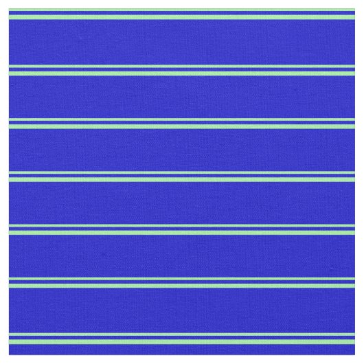 緑と青の色の線 ファブリック (クローズアップ)