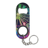 緑と青の観覧車 キーホルダー栓抜き (裏面)