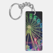緑と青の観覧車 キーホルダー (正面左)