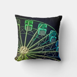 緑と青の観覧車 クッション
