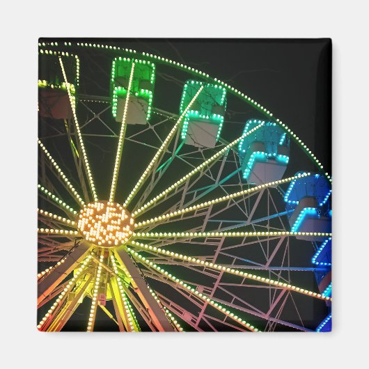 緑と青の観覧車 マグネット (正面)