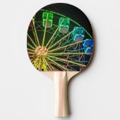 緑と青の観覧車 卓球ラケット (裏面)