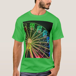 緑と青の観覧車 Tシャツ