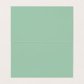 緑と青鮮やか花はっきりした模様記号 名刺 (内部フラット)