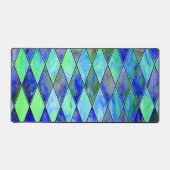 緑と青 デスクマット (正面)