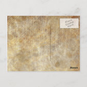 緑と青 ポストカード (裏面)