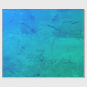 緑と青 ラッピングペーパー (フラット)