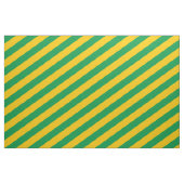 緑と黄のパタストライプのーン ファブリック (ヤード)