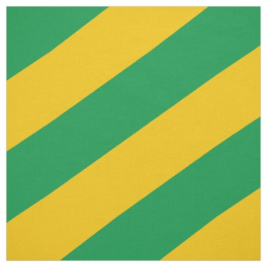 緑と黄のパタストライプのーン ファブリック (見本)