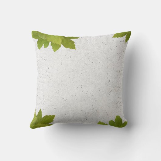 緑と黄の鮮度  クッション (裏面)