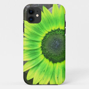 緑と黄色のひまわりiPhone 5ケース iPhone 11 ケース
