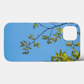 緑と黄色のハグ付きの美し葉い枝 Case-Mate iPhoneケース (裏面 (横))