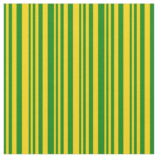 緑と黄色のパターン ファブリック (クローズアップ)