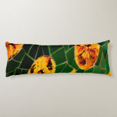 緑と黄色のモザイクスペインのラ ボディピロー (裏面)