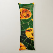 緑と黄色のモザイクスペインのラ ボディピロー (裏面 (縦))