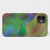 緑と黄色の優勢なレリーフ、 浮き彫り Case-Mate iPhoneケース (裏面(横))