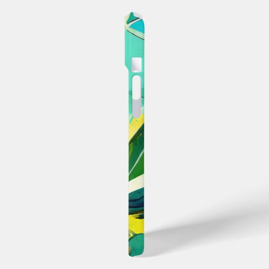 緑と黄色の多肉植物 Case-Mate iPhoneケース (裏面 / 左)