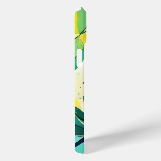 緑と黄色の多肉植物 Case-Mate iPhoneケース (裏面 / 右)