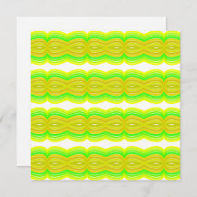 緑と黄色の姿8リボンパターンアート