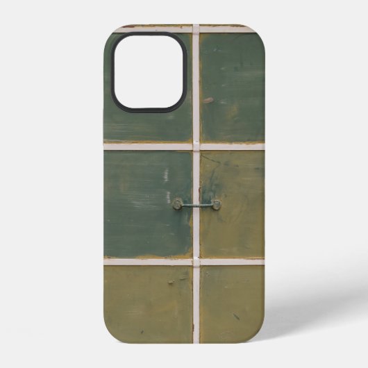 緑と黄色の引き出し iPhoneケース (裏面)